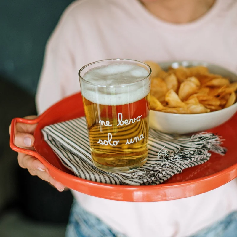 Set 6 Bicchieri birra Ne bevo solo una
