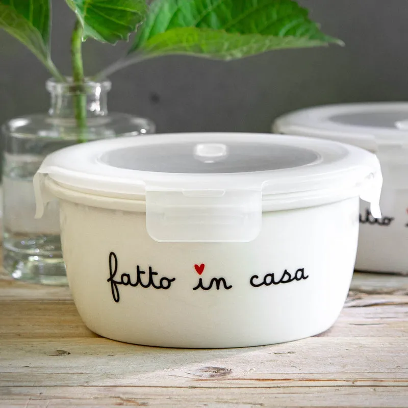 Contenitore rotondo Fatto in casa - tg. L