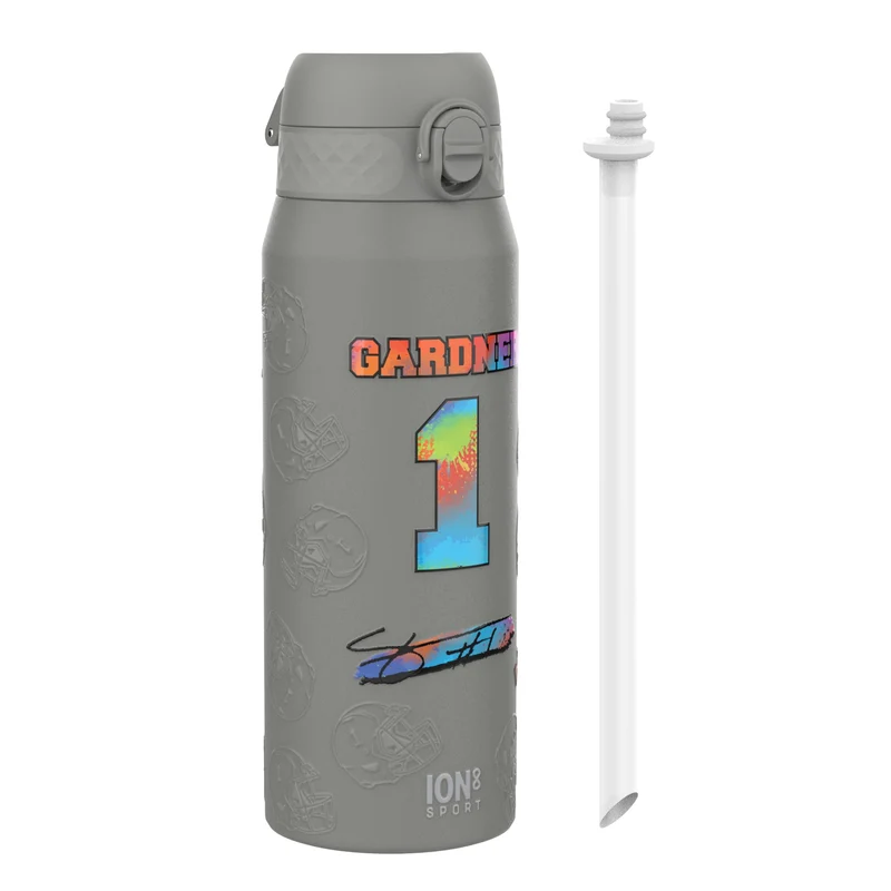 NFL x Ion8 Sports, Insulated Bottle, Signature Series, Sauce Gardner, 24oz
