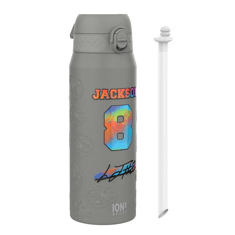 NFL x Ion8 Sports, Insulated Bottle, Signature Series, Lamar Jackson, 24oz