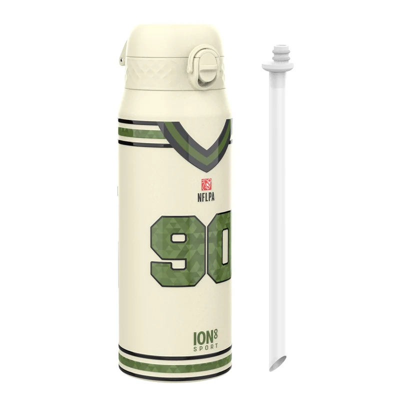 NFL x Ion8 Sports, Insulated Bottle, Icon Series, TJ Watt, 24oz