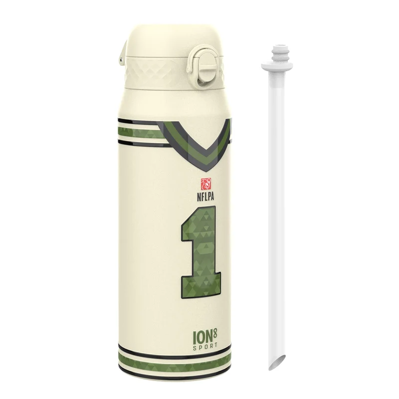NFL x Ion8 Sports, Insulated Bottle, Icon Series, Jalen Hurts, 24oz