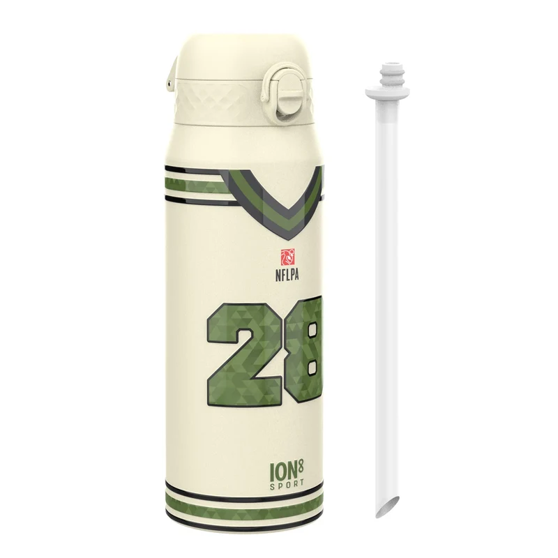 NFL x Ion8 Sports, Insulated Bottle, Icon Series, De'Von Achane, 24oz