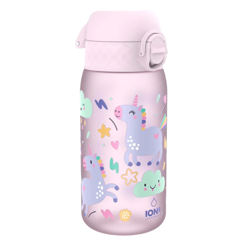 Leak Proof Kids Water Bottle, Recyclon, Unicorns, 12oz