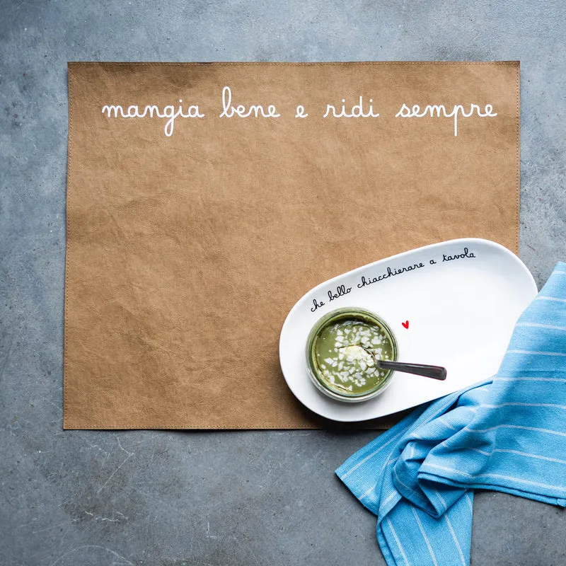 Tovaglietta Mangia bene e ridi sempre