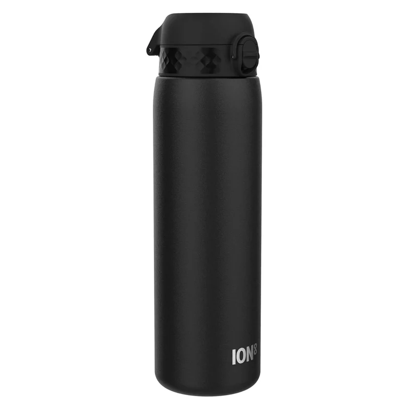 Quench 1 Litre Stainless Steel Water Bottle 1200 ml/40 oz Black