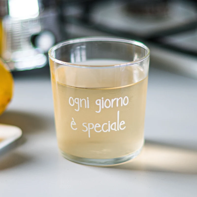 Set 6 bicchieri Ogni giorno è speciale