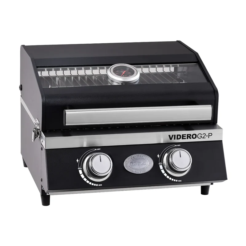 Rosle Videro G2-P 250566 - Barbecue a gas - 2 fuochi 4400W - 390x325mm