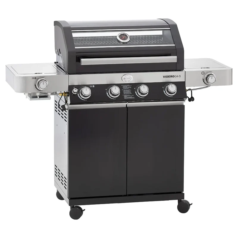 Rosle Videro G4-S VARIO+ 250531 - Barbecue a gas 20.5Kw - 30mbar - 4 Fuochi