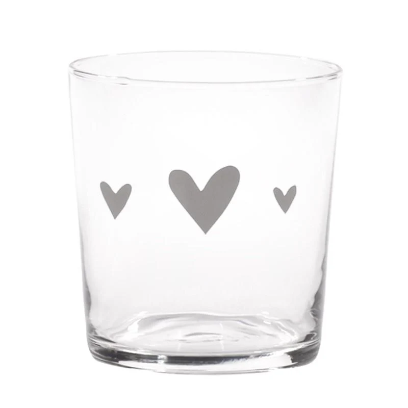 Set 6 Bicchieri acqua Cuori