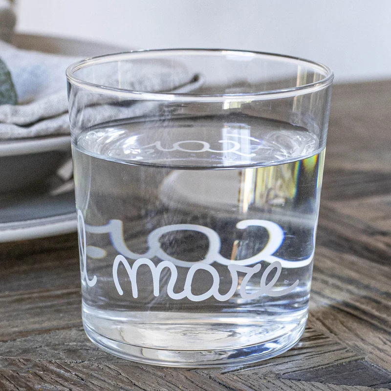 Set 6 Bicchieri acqua Casa al Mare