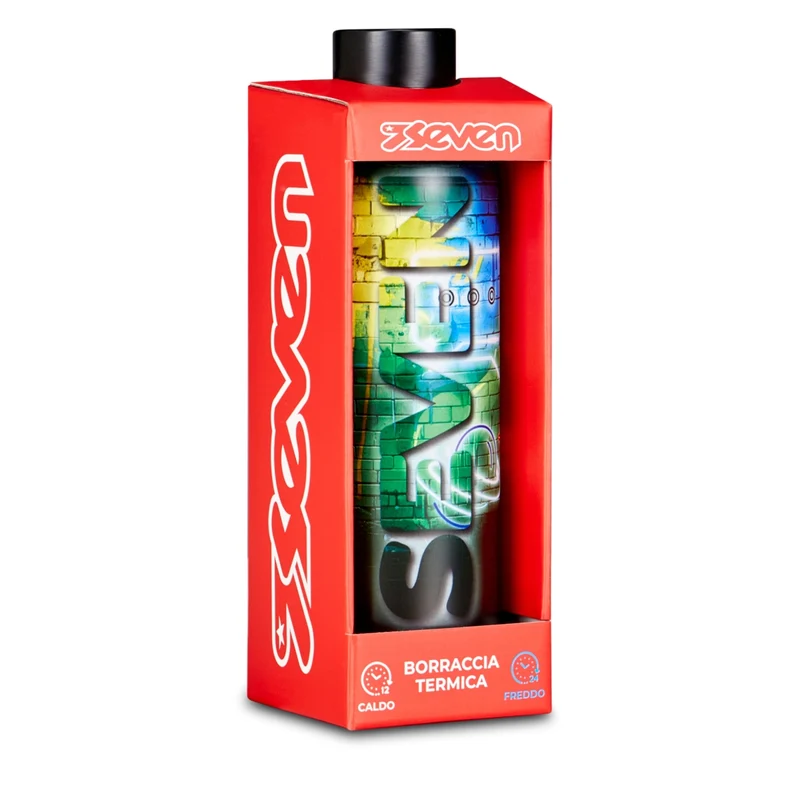 Borraccia Seven Write Down Verde 500 ml