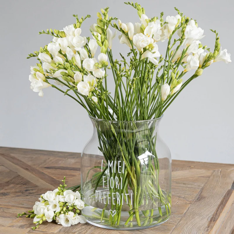 Vaso Portafiori decoro I Miei Fiori Preferiti