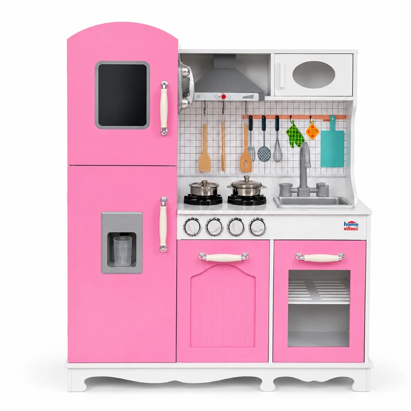 Cucina In Legno Completa Con Luci E Suoni