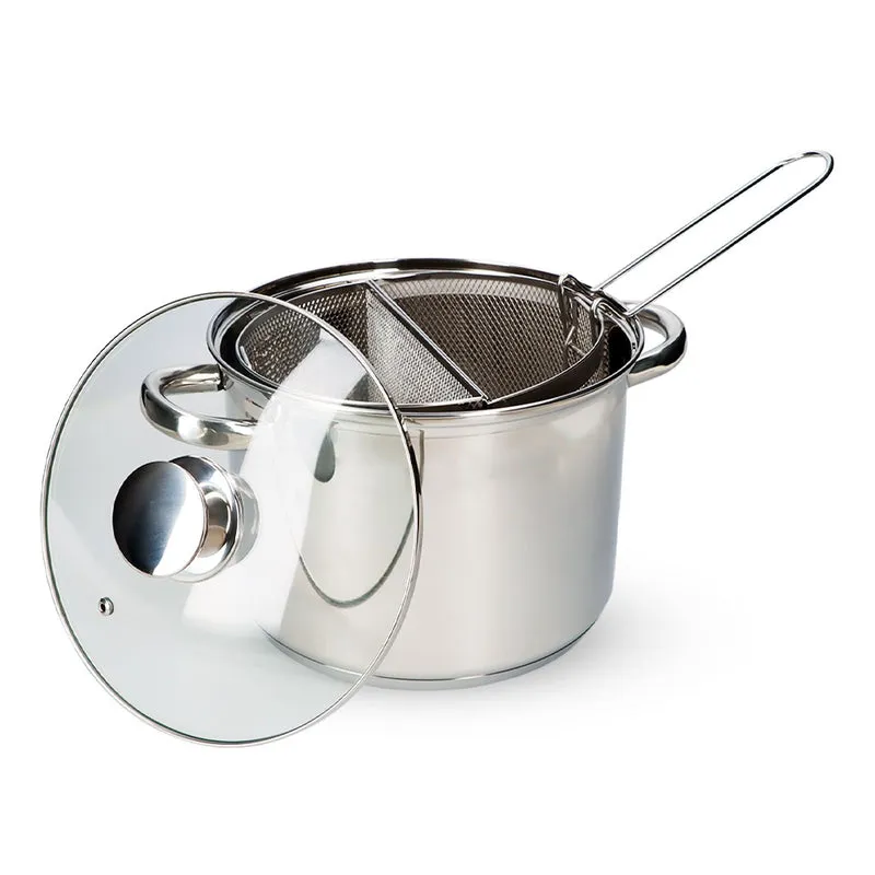 Spaghettiera Inox 22 Doppio Cestello