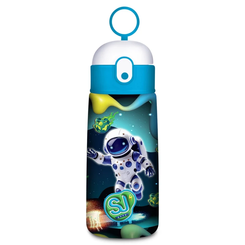 Borraccia con Cannuccia Sj Gang Razzo 460 ml