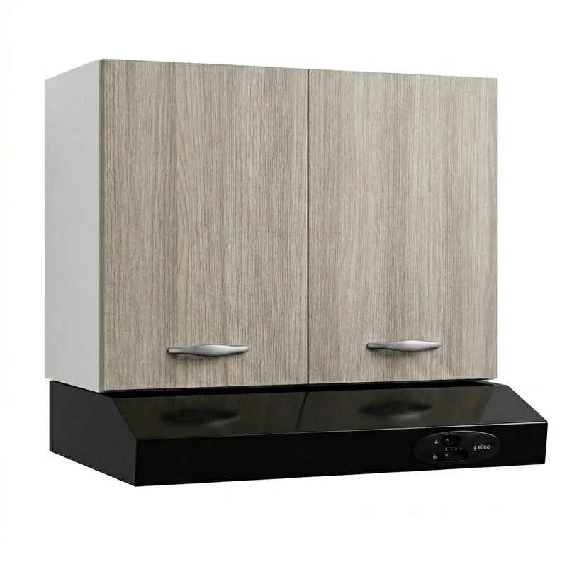 Pensile + Cappa Cucina Federica 60 Cm Olmo