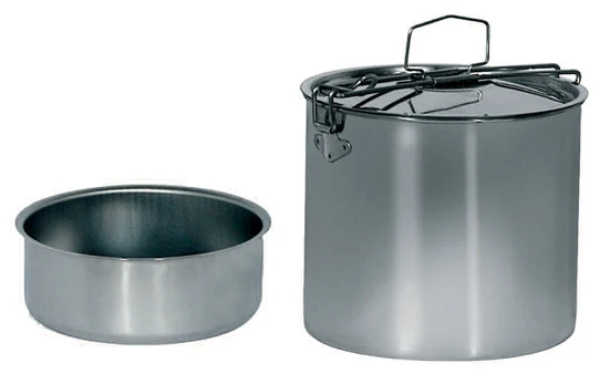 Portavivande Inox 12 cm con Pietanziera