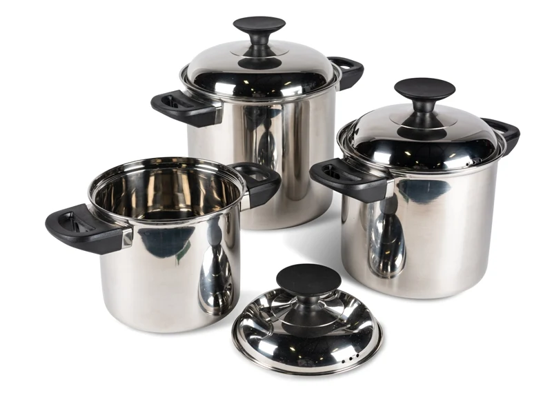 Space Saver Cook Set Stainless