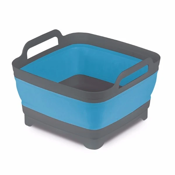 Collapsibile Washing Bowl with Strining Plug
