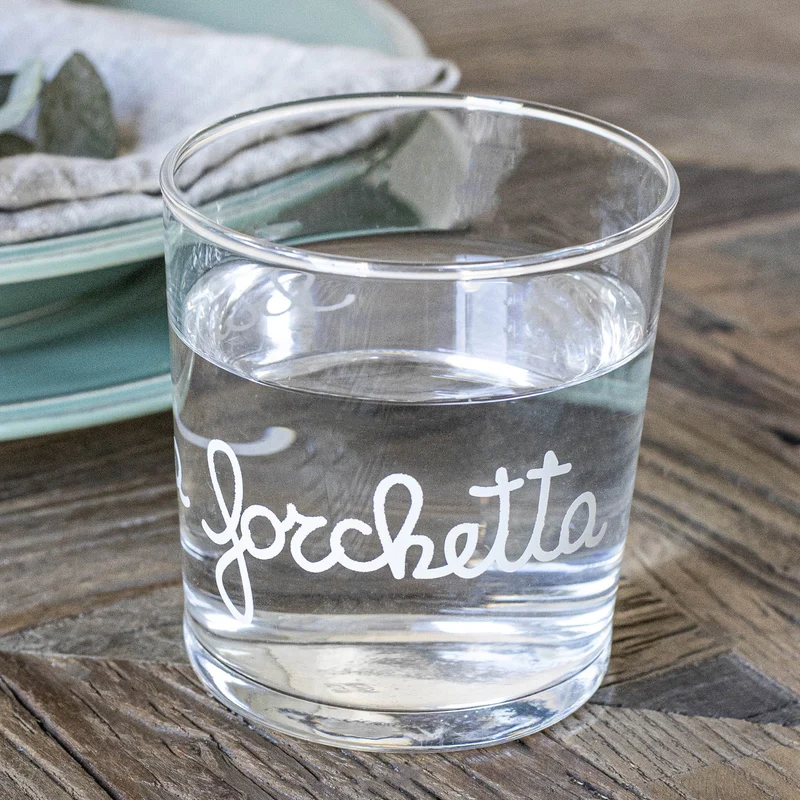 Set 6 Bicchieri acqua Buona Forchetta