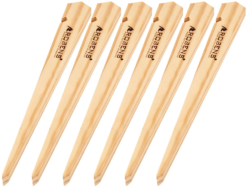 Wood Stake - 6 Pezzi