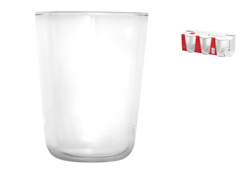 Set 6 Bicchieri Vetro Otto 31cl