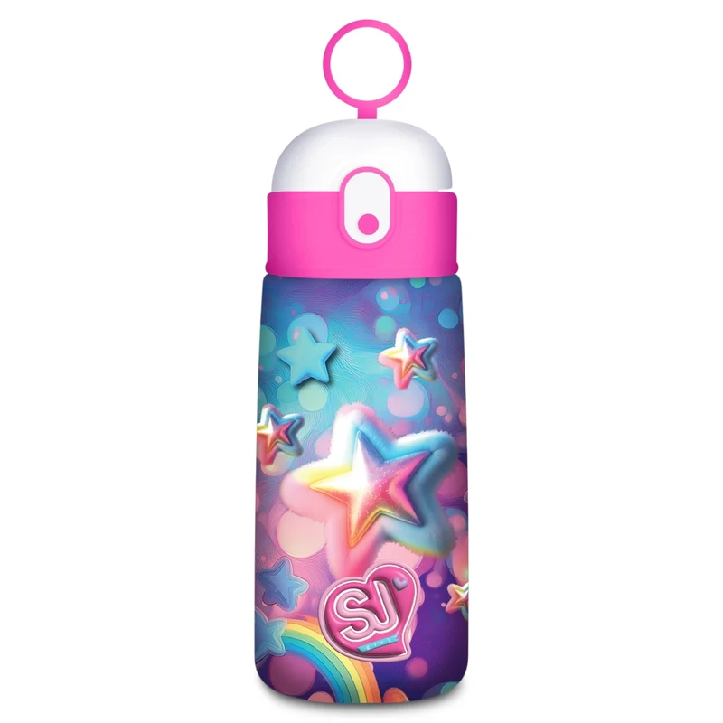 Borraccia con Cannuccia Sj Gang Stella 460 ml