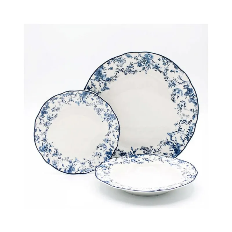 Servizio Tavola 18pz Winston Blu