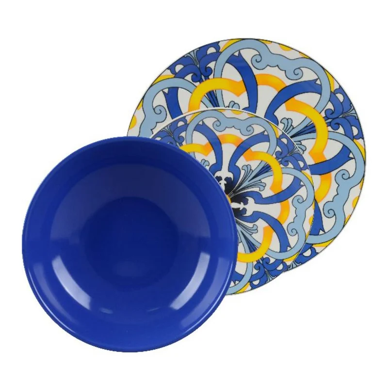 Servizio Tavola 18pz Portofino Blu