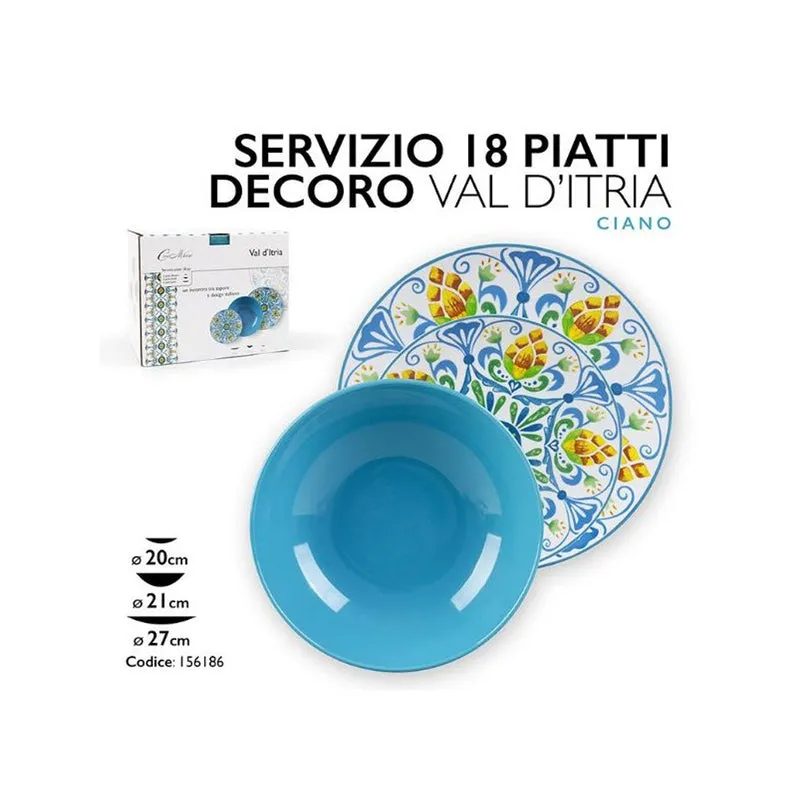 Servizio Tavola 18pz Val D'Itria Ciano
