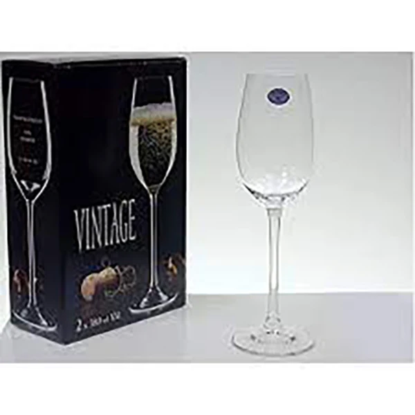 Set 2 Calici Champagne 38cl Bohemia