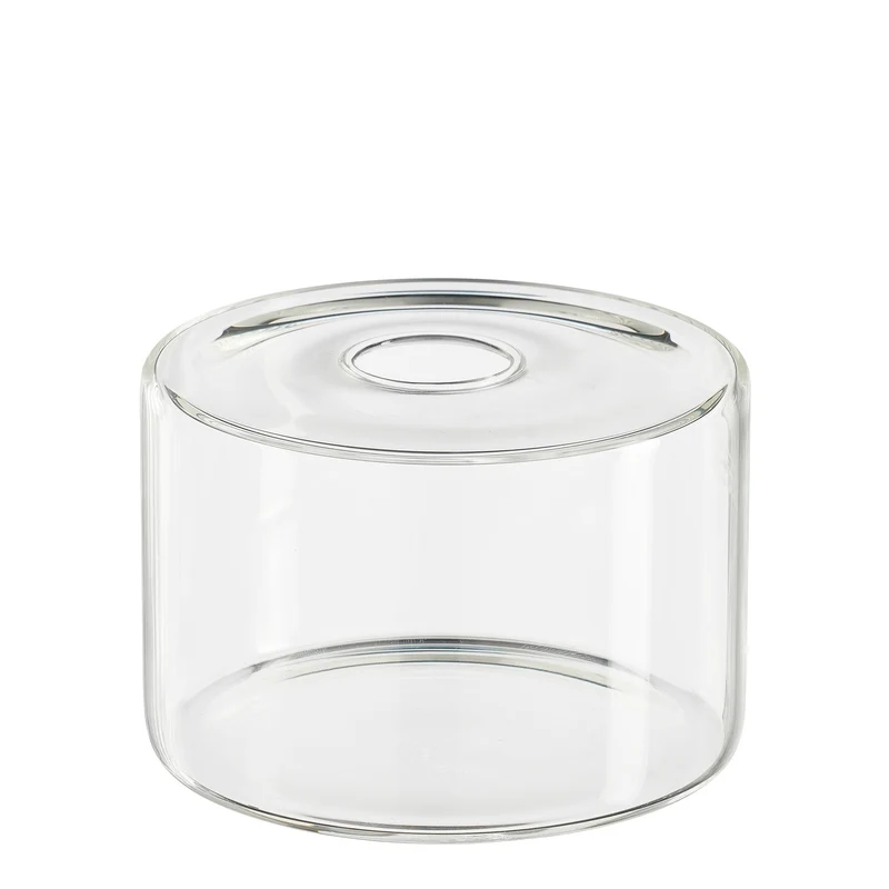 Vaso Cilindro Single Flower in Vetro Trasparente 10 x 6,5 cm