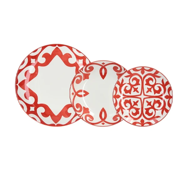 Servizio Tavola Natale 18pz Agata