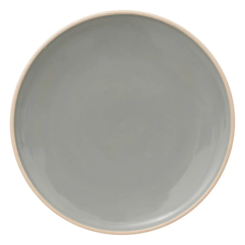 Piatto Piano in Ceramica Asma Verde 20 cm