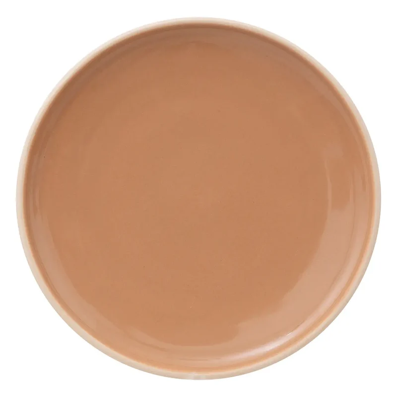 Piatto Piano in Ceramica Asma Rosa Antico 20 cm