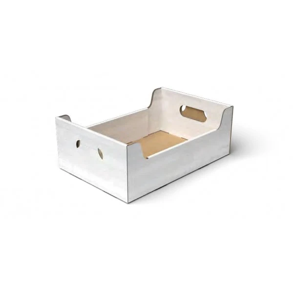 Scatola Cassetta in Carta Bianco 420 x 290 x 140 mm