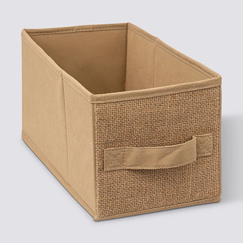 Contenitore in Juta Naturale 15 x 31 x 15 cm