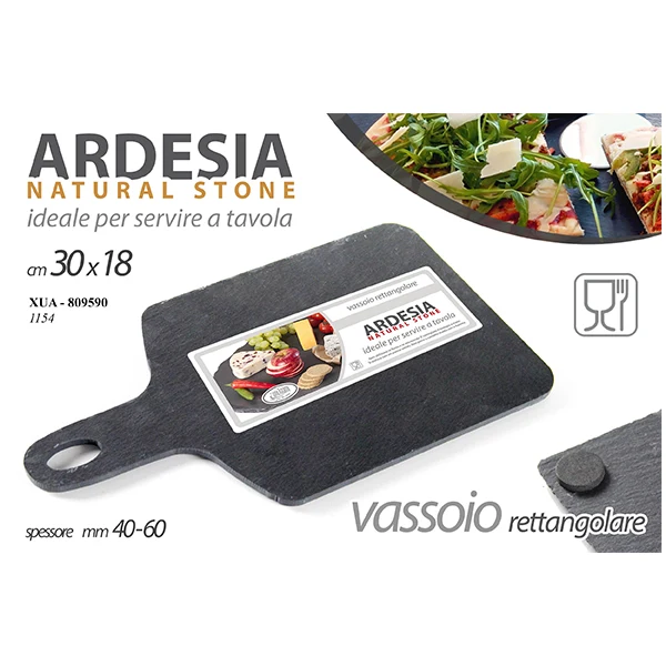 Tagliere Ardesia 30x18cm Sagomato