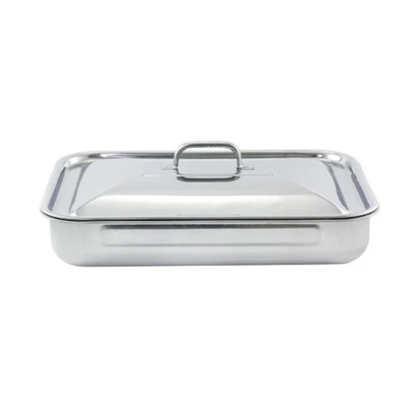 Teglia Rettangolare 30x22 Cm Con Coperchio 102761