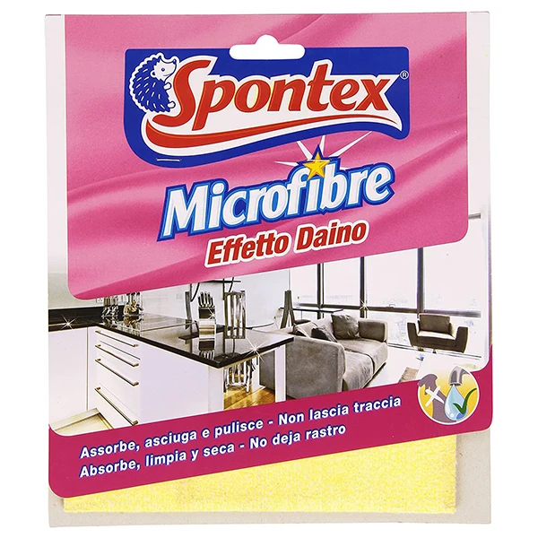 Panno In Microfibra Effetto Daino Spontex