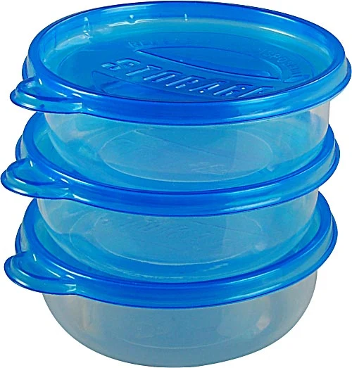 Contenitore Alimenti Tondo 3pezzi 428 Ml