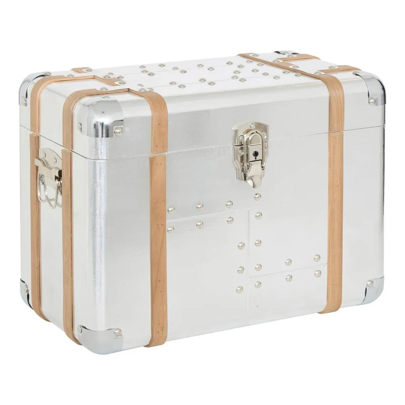 Baule Sky in Alluminio 40 x 23 x 30 cm