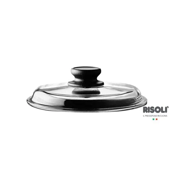 Coperchio Vetro Borosilicato 28cm Risoli'
