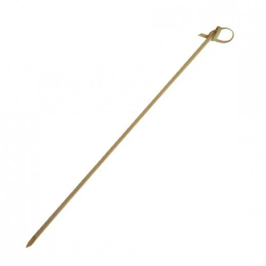 Stuzzicadenti in Bamboo con Ricciolo 21 cm - 100 pezzi