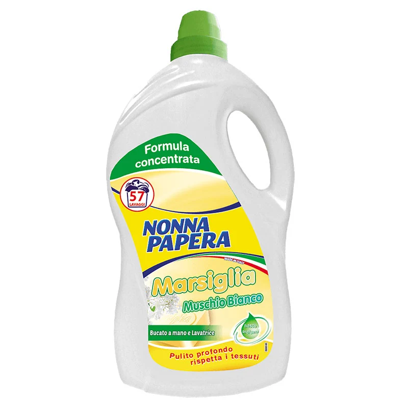 Detersivo Liquido Lavatrice Muschio B. 4lt Nonna P