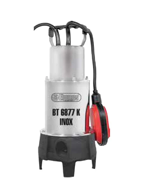 Elettropompa sommersa Trituraritre Acque Nere ELPUMPS BT 6877 K INOX 028130