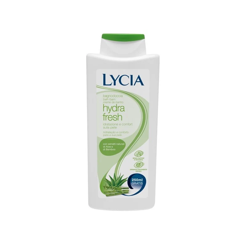 Lycia Hydra Fresh Bagnodoccia Aloe E Bamboo 750 Ml