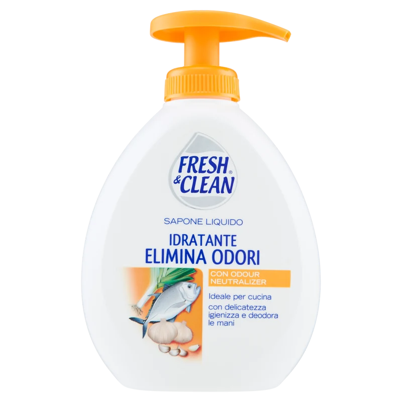 Fresh_clean Sapone Liquido Elimina Odori 300ml