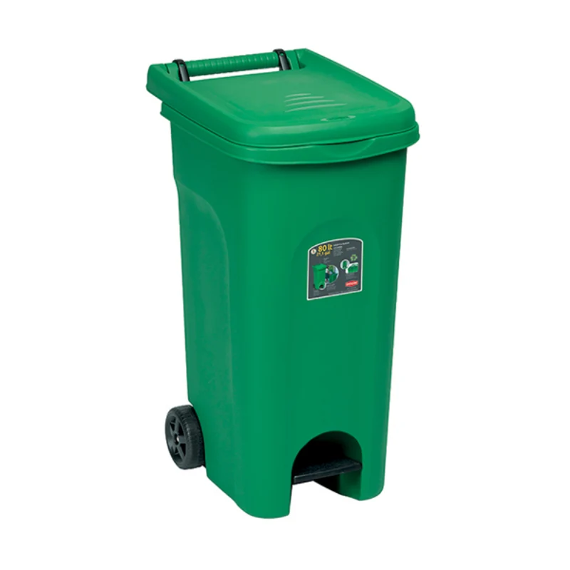 Bidone 80lt Urban Eco System Verde